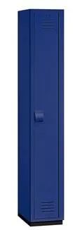 HEAVY DUTY SINGLE TIER PLASTIC LOCKERS