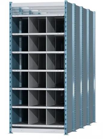 deep bin shelving
