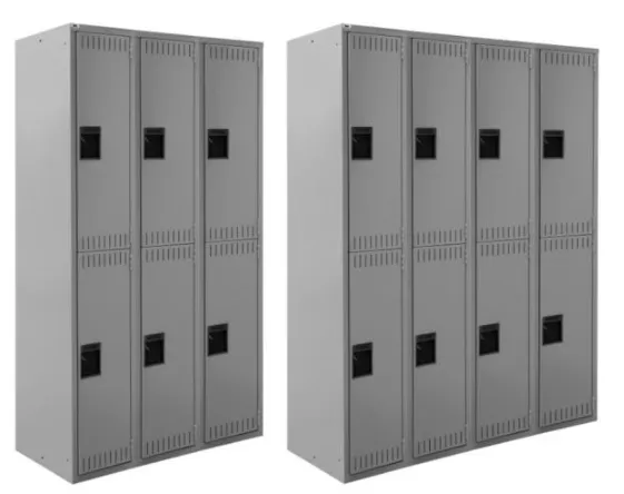 double tier lockers