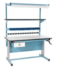 ergonomic pre configured work bench