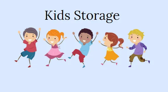 kids storage