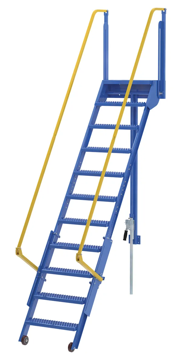 powered mezzanine ladder