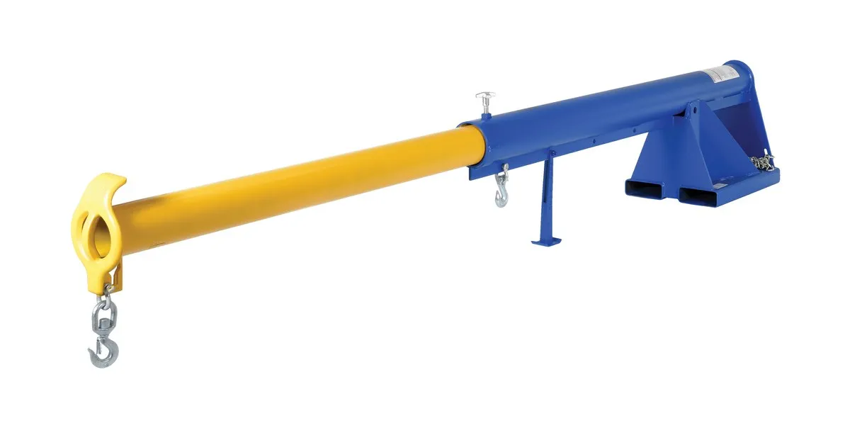 product spotlight telescoping jib crane