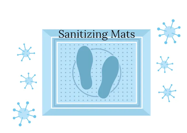 sanitizing mats