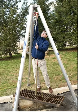 tripod crane