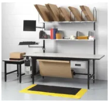 two table packing station