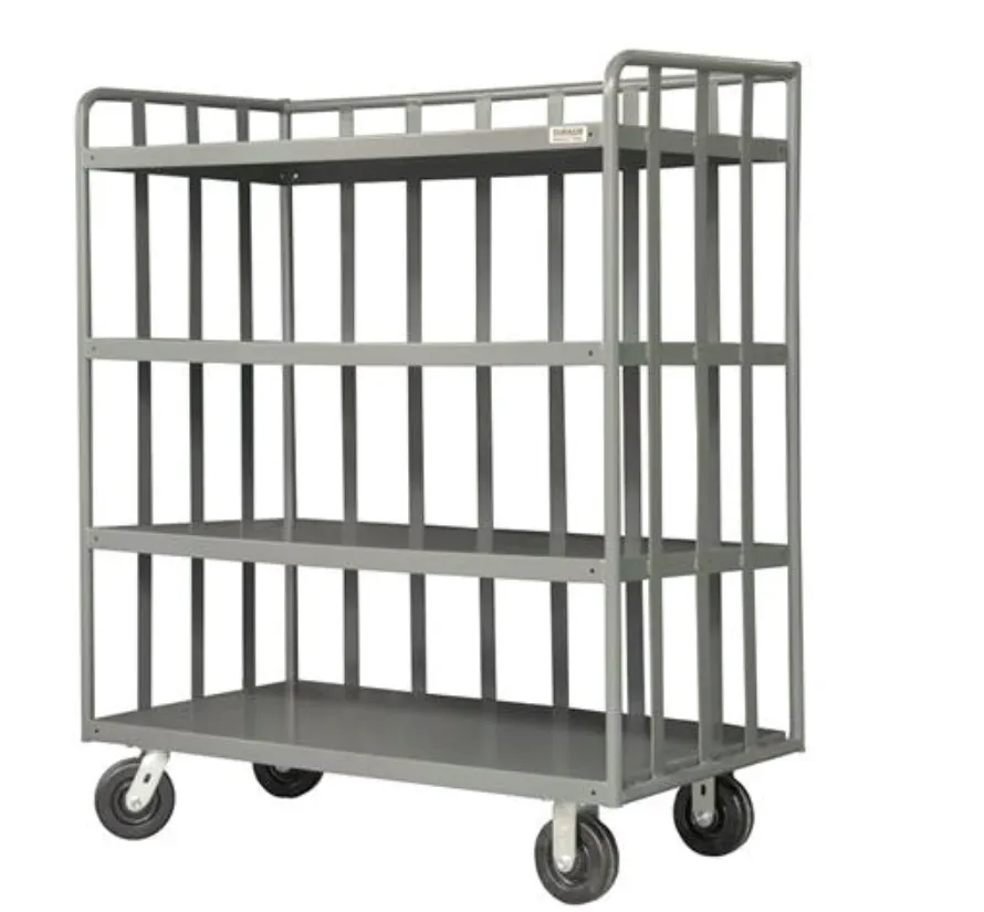 Open Portable Shelf Cart