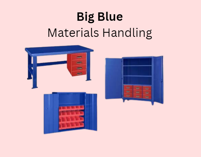 big blue materials handling