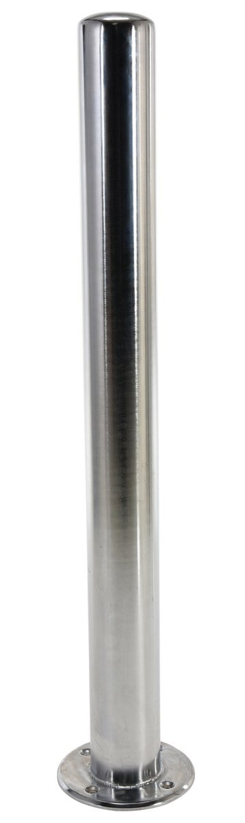 scratch and dent chrome plated steel bollards v2