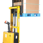 Stacker with Powered Drive and Powered Lift