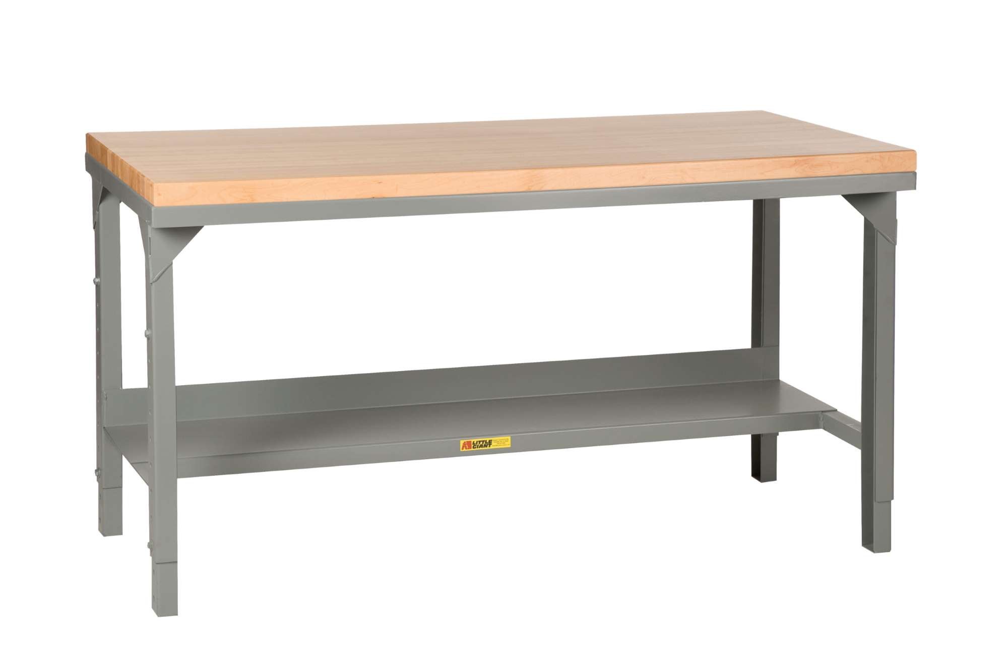 welded steel workbenches with butcher block tops v2